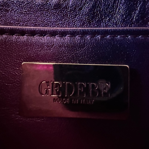 NWT: Stunning Gedebe Luxury Leather baguette - Picture 7 of 13